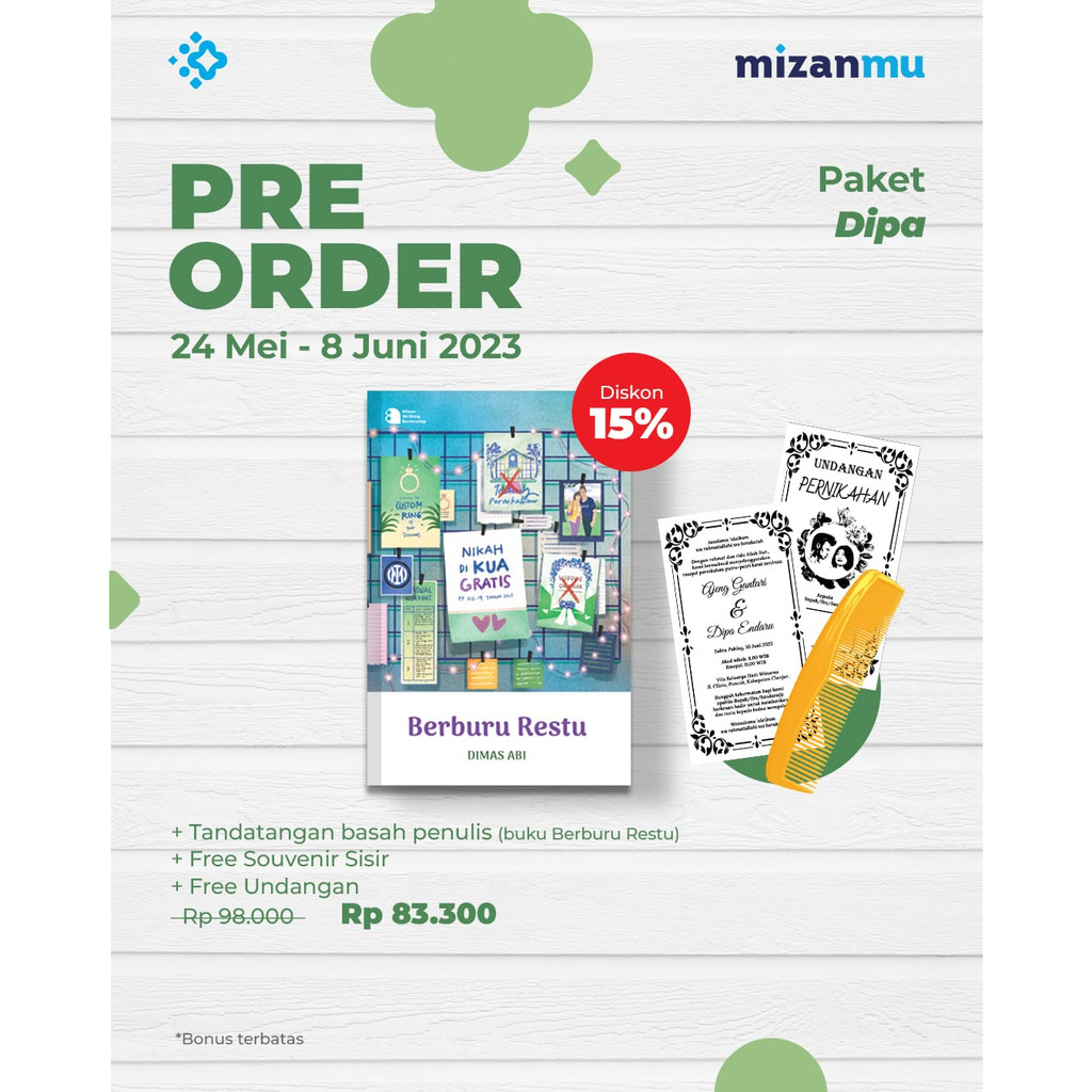 Berburu Restu + TTD - Dimas Abi