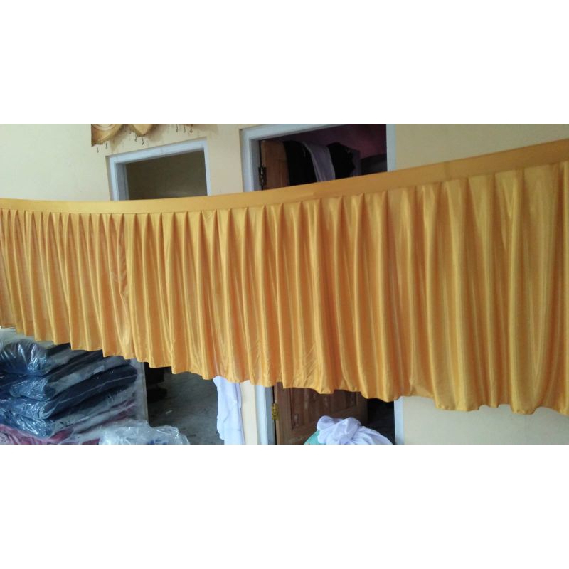 skirting meja panjang 3.5 T.75cm