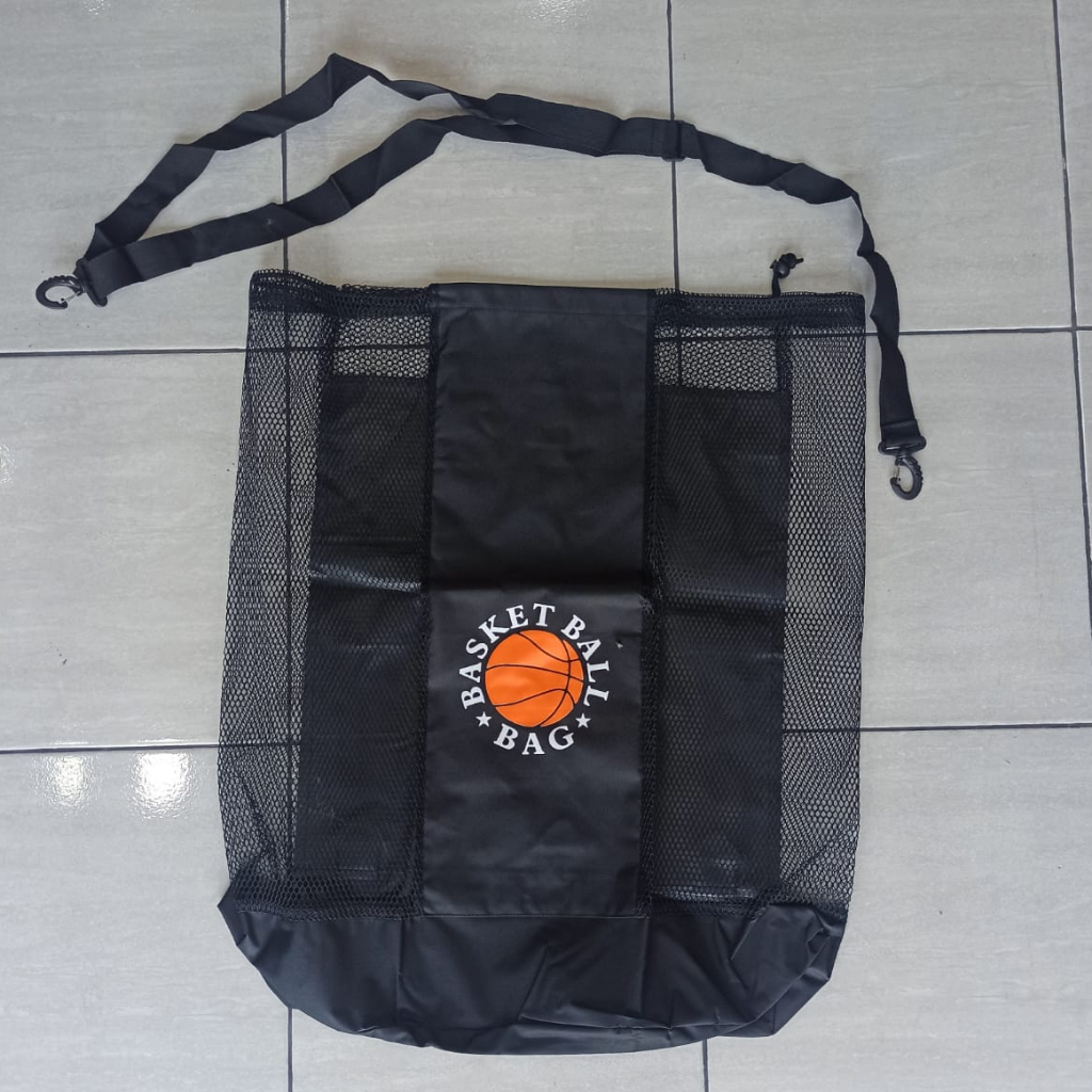 TAS BOLA isi 6 ball bag keranjang bola basket