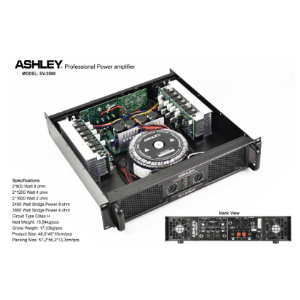 Power Ashley EV2800 ev 2800 asli Original Ashley Bergaransi Resmi Packing Triplek aman