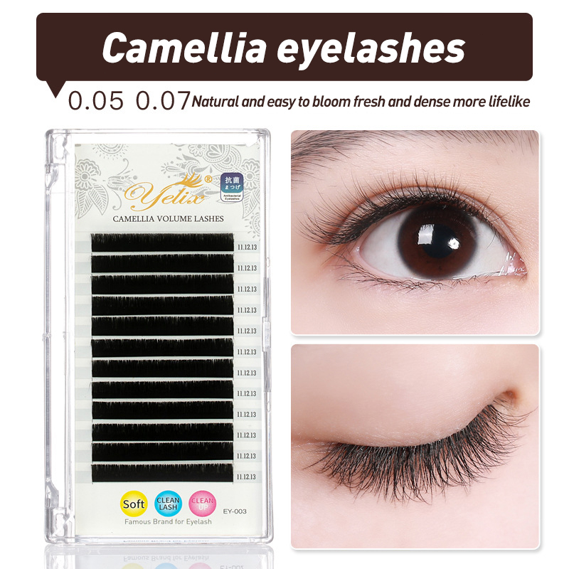 Yelix 3D W-Lashes False Eyelashes Volume-Russian Eyelash Extansion