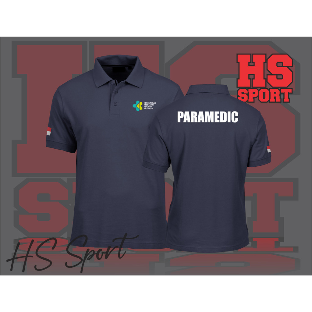 POLO PARAMEDIC - BAJU PARAMEDIC - BAJU KERAH PARAMEDIC KESEHATAN