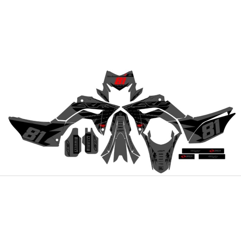 DECAL CRF MEDIUM DOFF