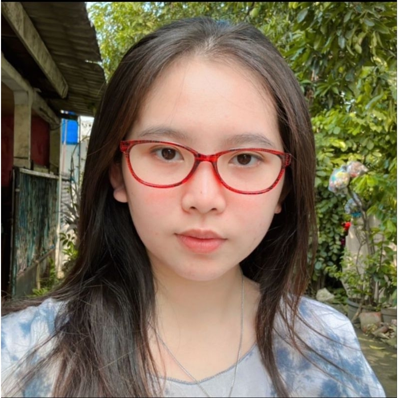 ES085 Kacamata Baca Cat Eye +1.00 sd +3.00 Kacamata Baca Cewek Fashion