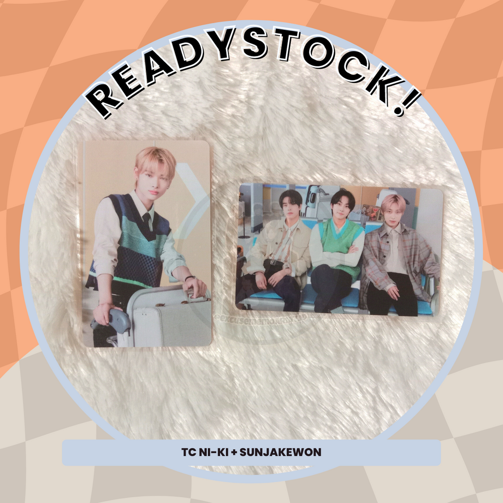 [READYSTOCK] TRADING CARD EN:COMPANION ENHYPEN NI-KI & UNIT SUNJAKEWON
