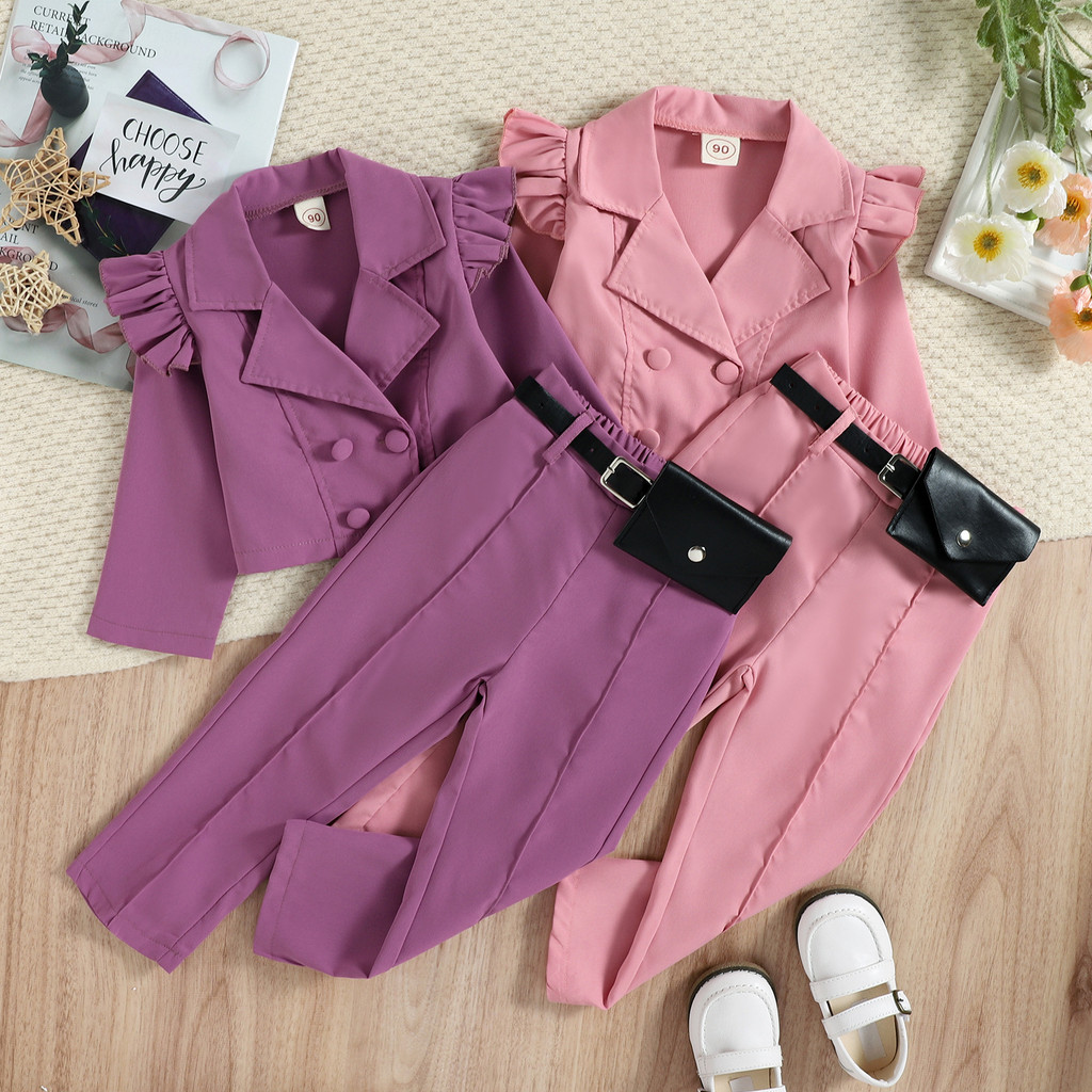 SSP53-Setelan Set Anak Perempuan Office Lady Look Fashion Korea