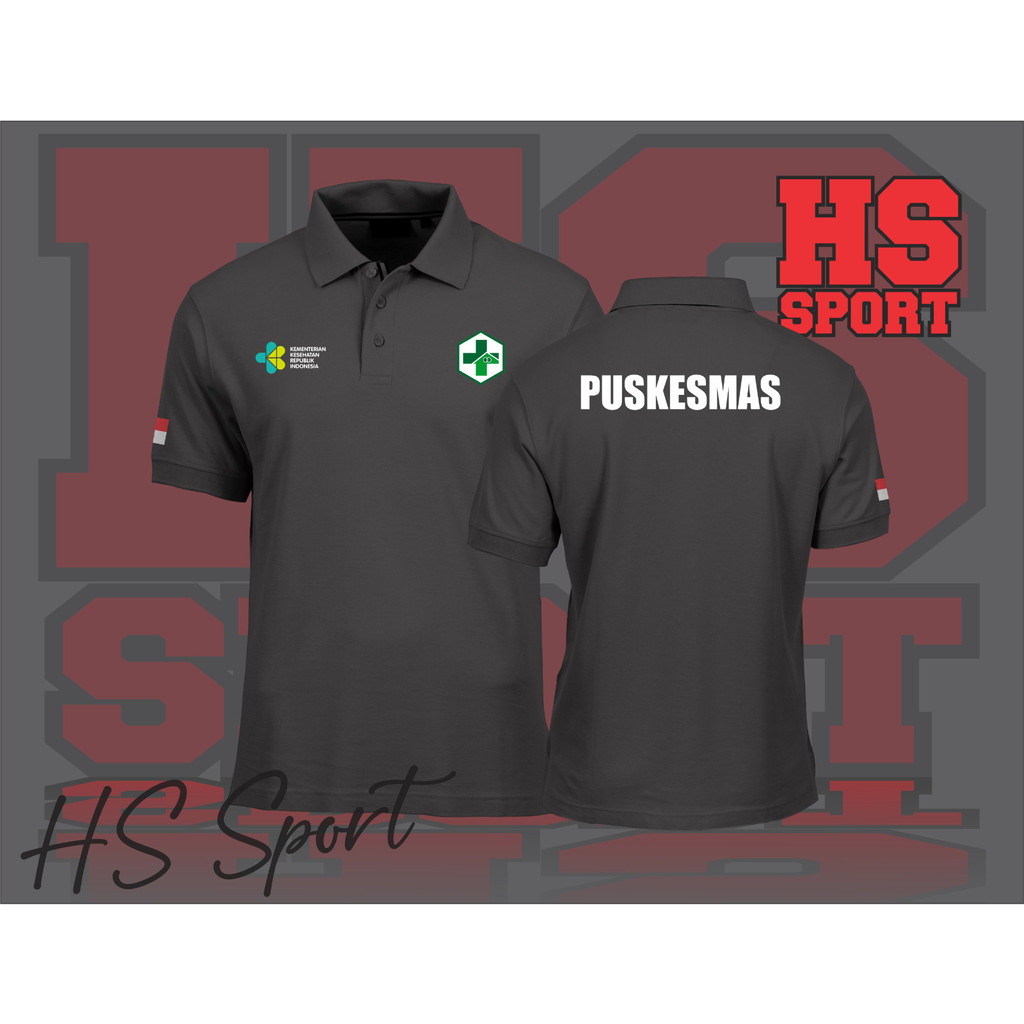 POLO SHIRT PUSKESMAS -  BAJU KERAH PUSKESMAS  - POLO KERAH PUSKESMAS