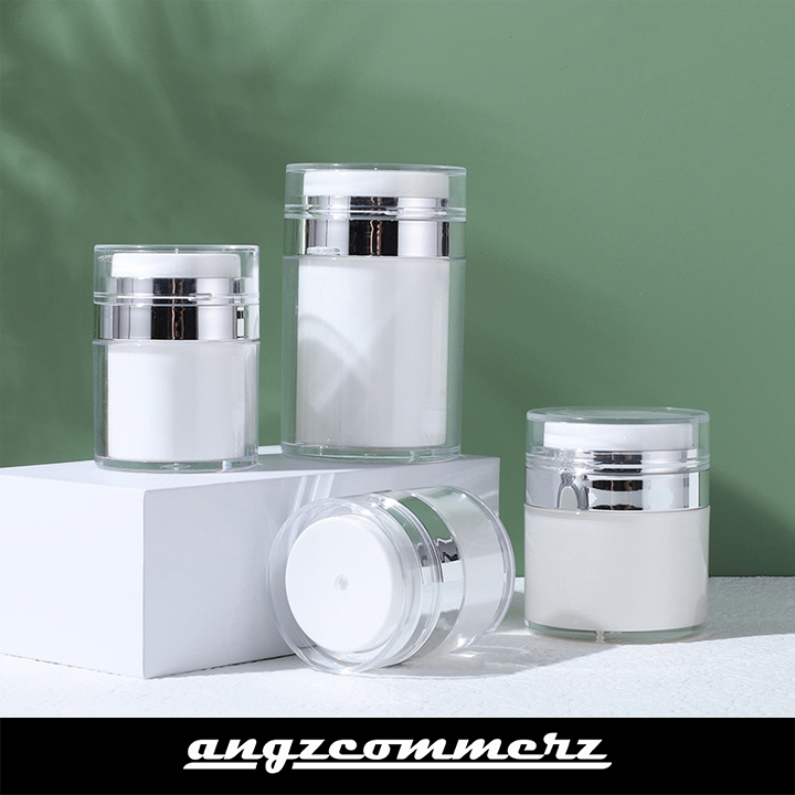 Botol Jar Pot Airless Cream Lotion Pump SMG