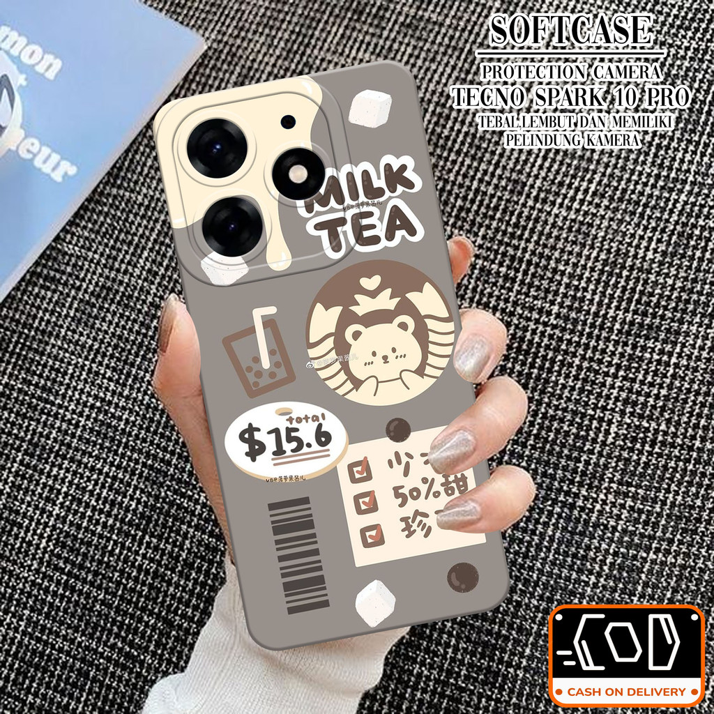 Softcase TECNO SPARK 10 PRO 2023 Soft Protection Camera Case TECNO SPARK 10 PRO 2023 Terbaru Pelindu