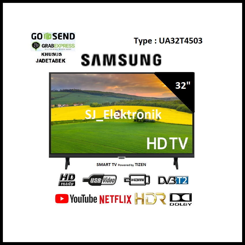 LED TV Samsung 32T4503 SmartTV 32 Inch UA32T4503 HDTV Digital TV