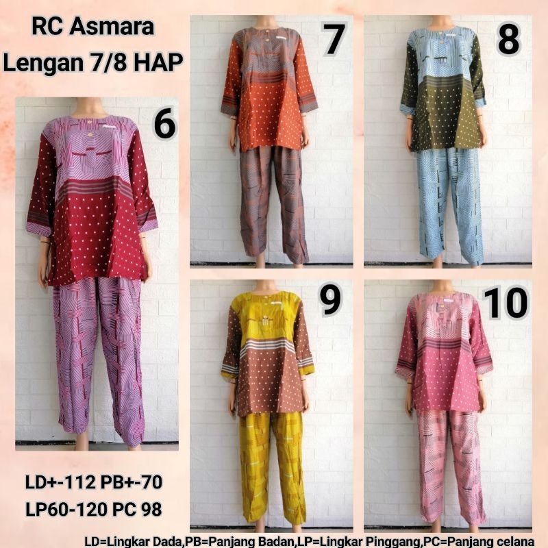 SETELAN RC ASMARA 7/8 HAP LD 105 BUSUI LPLGT + JMGD