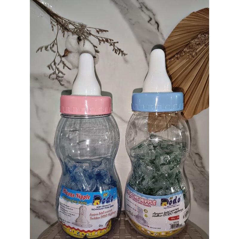 Dodo Dot Bulat / Dodo Nipple Dot Botol Susu Bayi / Dodo Dot Ukuran S, M, L, XL