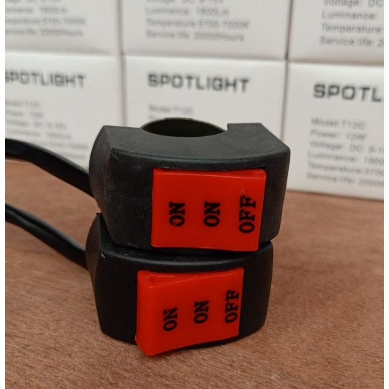 saklar lampu 3tombol on on of 3mode saklar 3tombol saklar lampu tembak on off lampu