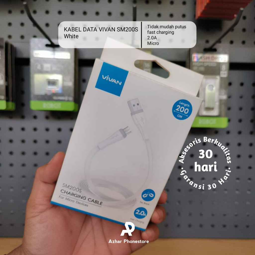KABEL DATA VIVAN SM200S. TYPE MICRO