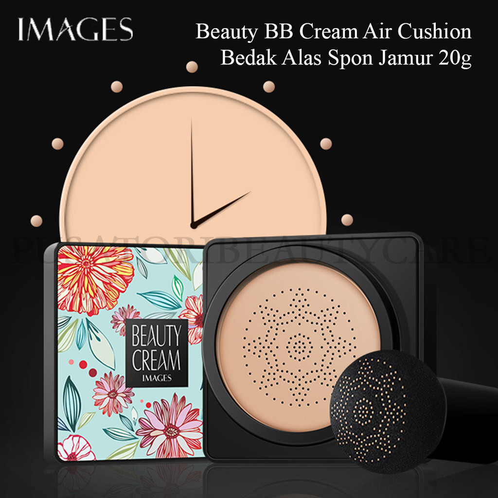 IMAGES Beauty BB Cream Air Cushion Bedak Alas Spon Jamur   20g