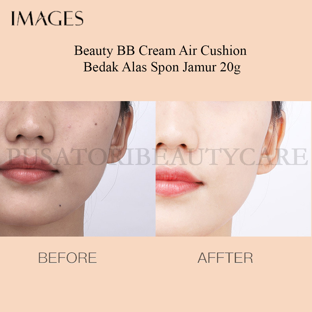 IMAGES Beauty BB Cream Air Cushion Bedak Alas Spon Jamur   20g