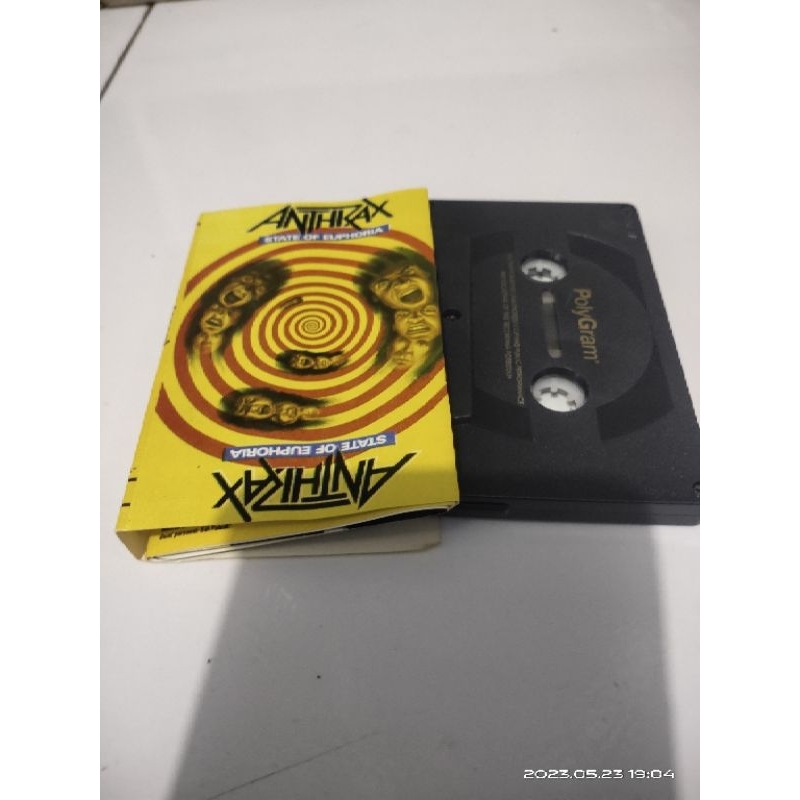 kaset pita anthrax / state of europhia