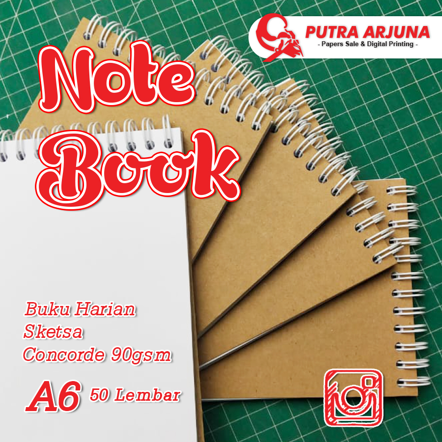 

NOTE BOOK A6 - SKETCHBOOK
