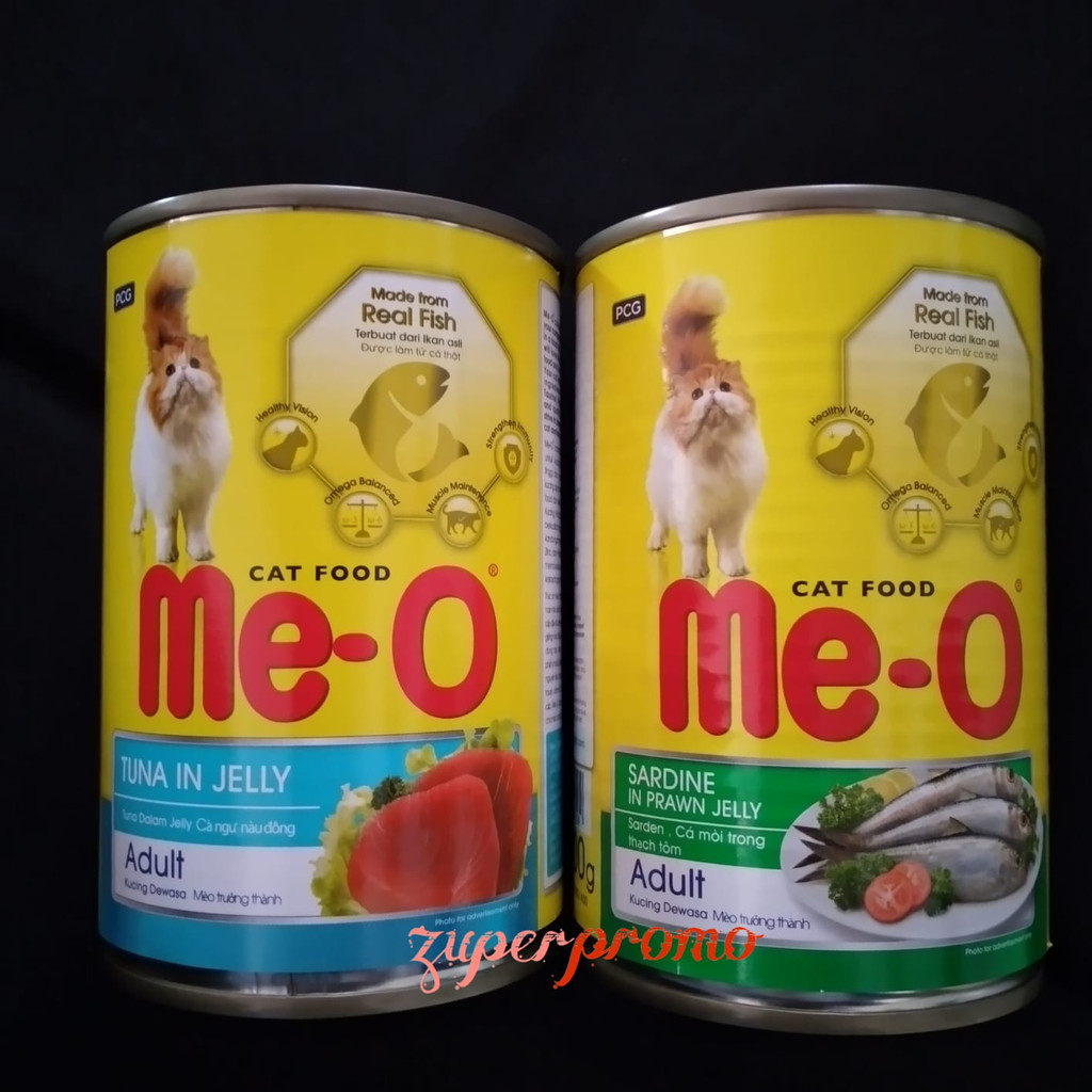 Me-O Can Adult 400gr / Makanan Basah Me-O