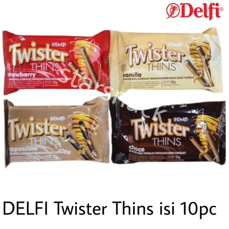 

Delfi Twister thins isi 12pc