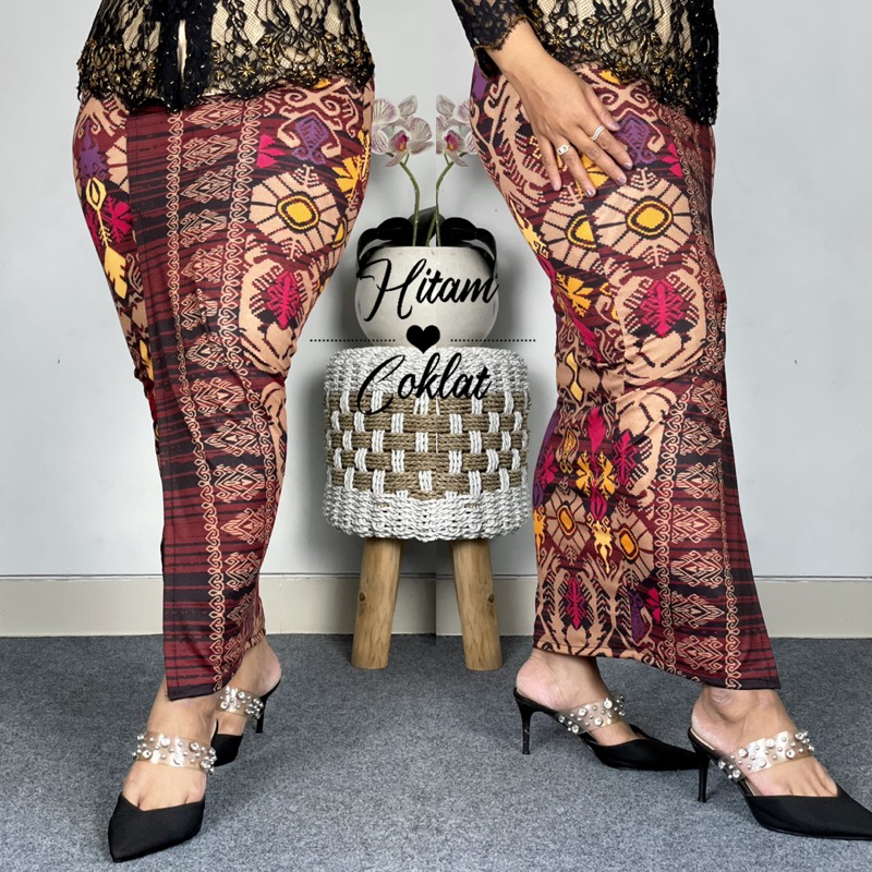 kamen jadi moscrep motif songket bali | kamen moscrep full stretch