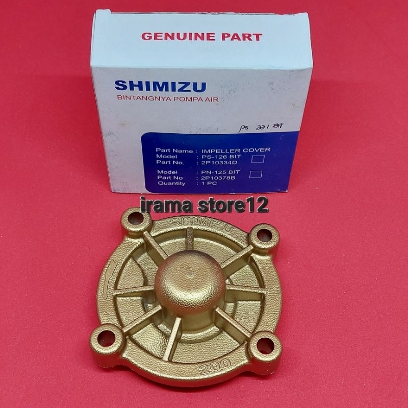 Tutup Casing Cover Pompa Air SHIMIZU PS 221 BIT Original Tutup Kipas impeller shimizu 221 Bit