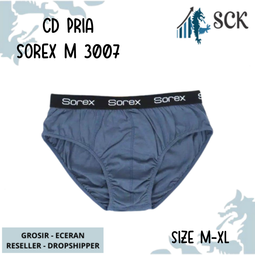 [ISI 1] CD Pria SOREX 3007 Karet Boxer / Boxer CD Cowok SOREX - sckmenwear GROSIR