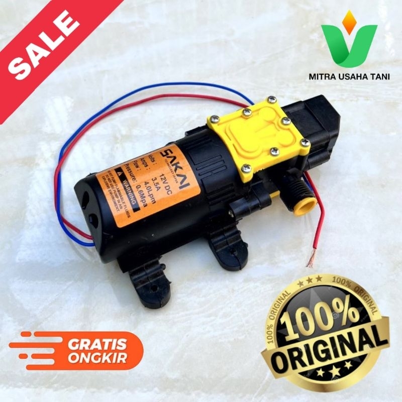 Pompa AIr DC Sprayer Water Pump DC 12v SAKAI japan Original