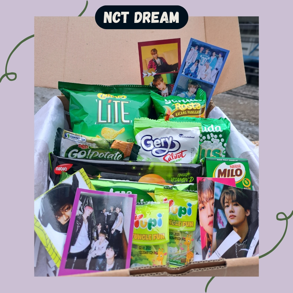 

HAMPERS NCT DREAM / HAMPERS KPOP / SNACK BOX / GIFT BOX / HADIAH / KADO