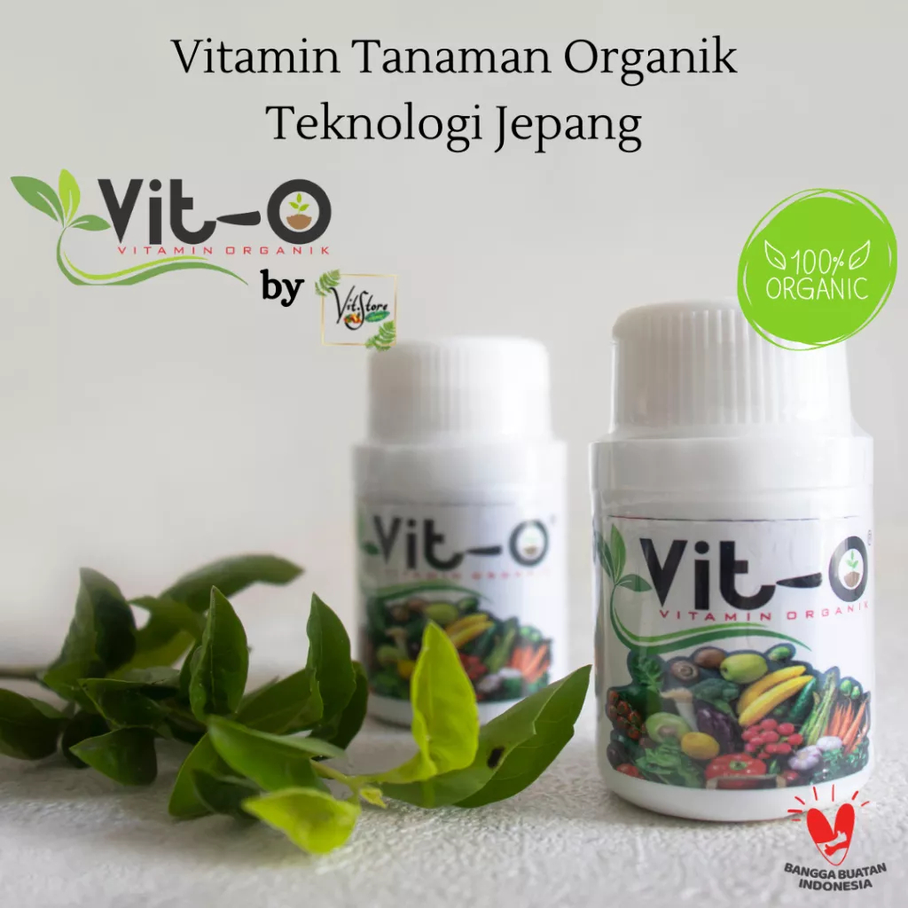 Pupuk organik/vitamin/nutrisi tanaman VIT-O vitamin organik tanaman 45ml