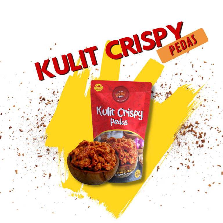 

KULIT CRISPY PEDAS 100 Gram