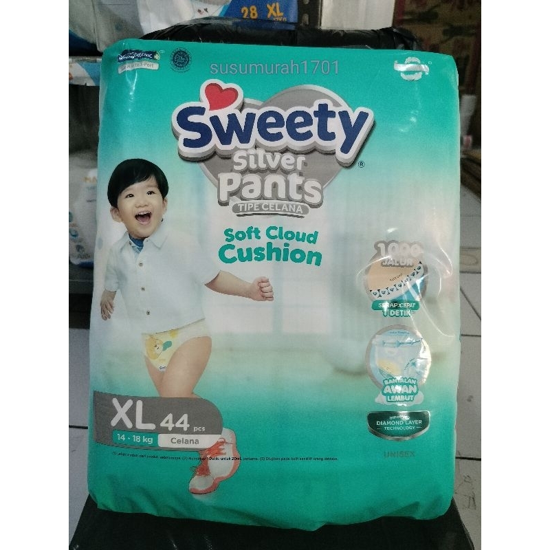 Sweety SILVER Pants S.66 / M.60 / L.54 / XL44 / XXL36