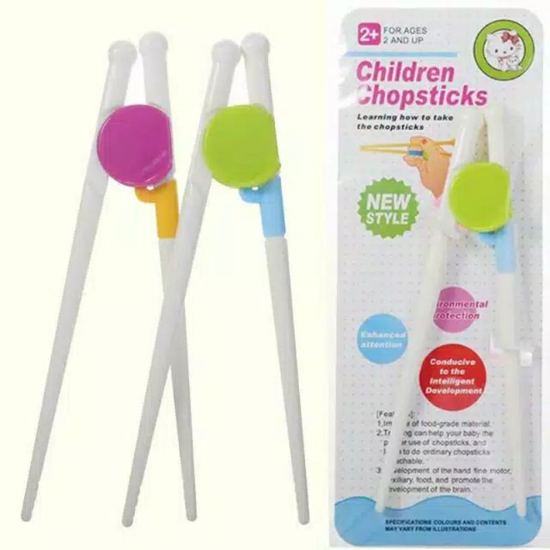 Sumpit Anak chopstick melatih motorik anak/ Sumpit anak belajar makan