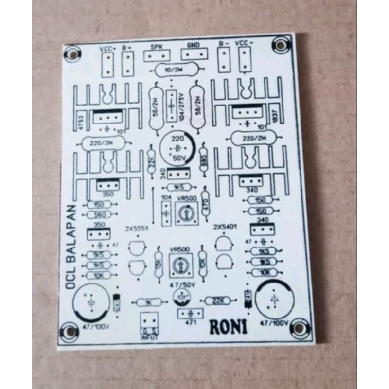 pcb power driver ocl balap Mono