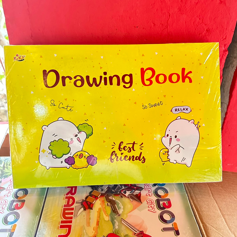 

Adn Buku Gambar A4 KIKY ( isi 5 Buku ) Drawing book KIKY Fancy