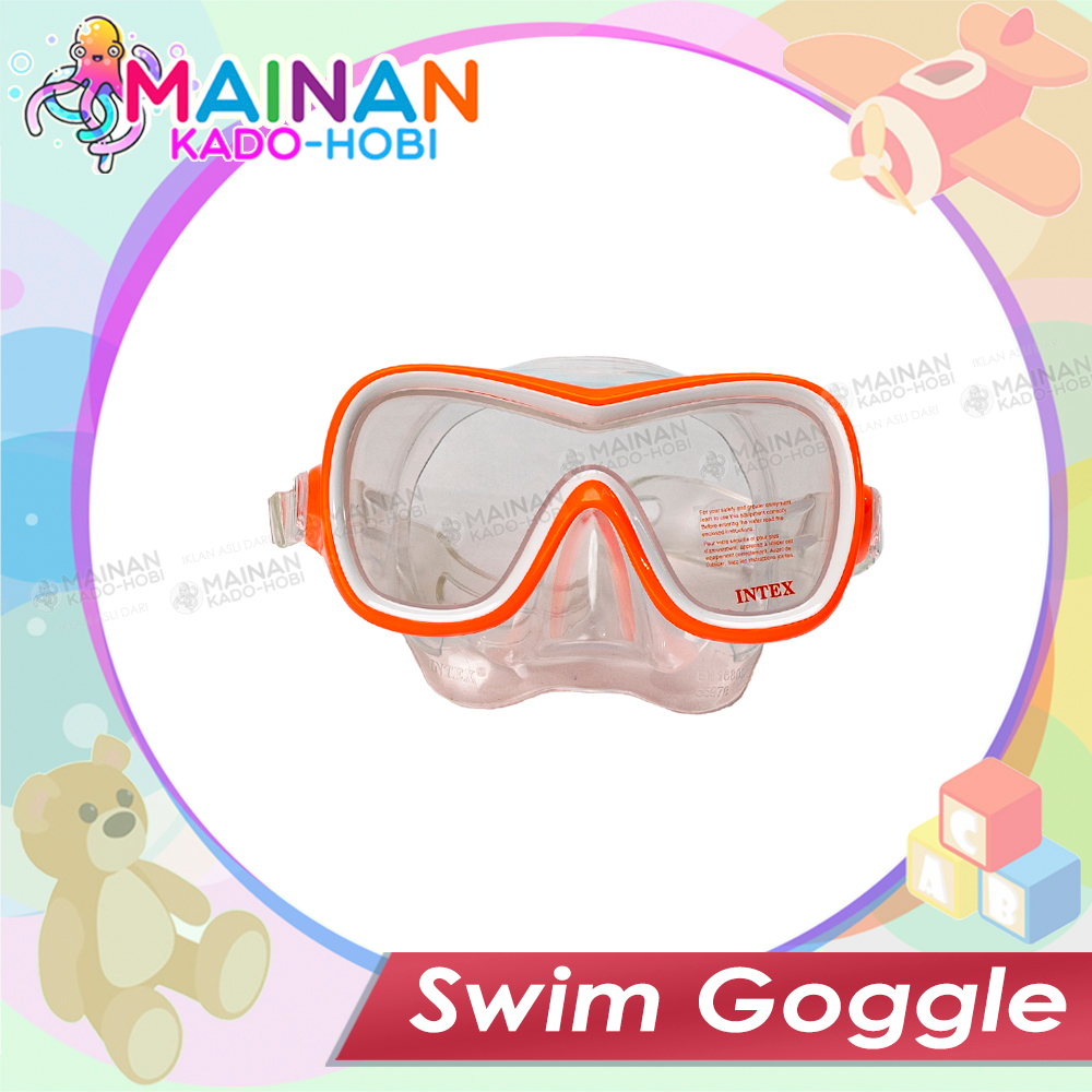 KACA MATA RENANG ANAK SNORKLING ANTI KABUT SWIMMING GOGGLES POLOS