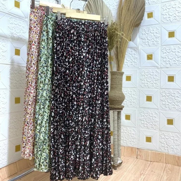 ROK PLISKET DAISY ROK PLISKET MOTIF BUNGA ROK PLISKET TERMURAH PLISKET DAISY PREMIUM TERLARIS