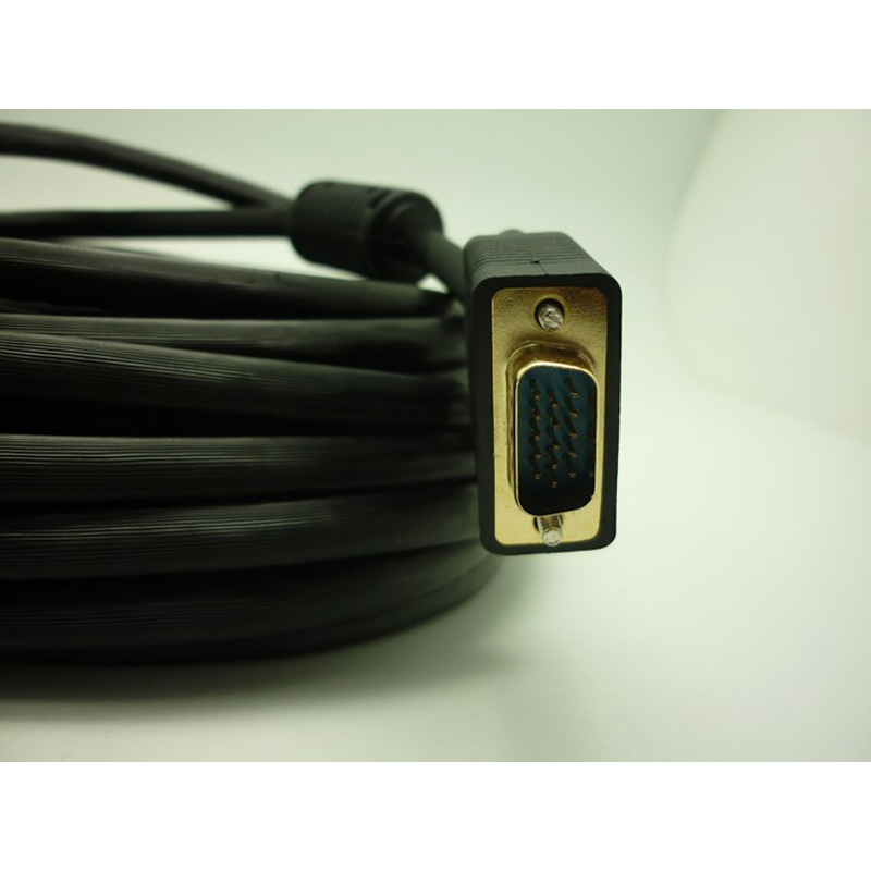 Kabel VGA 20m 25m Standard / Gold Plated Male to Male Berkualitas