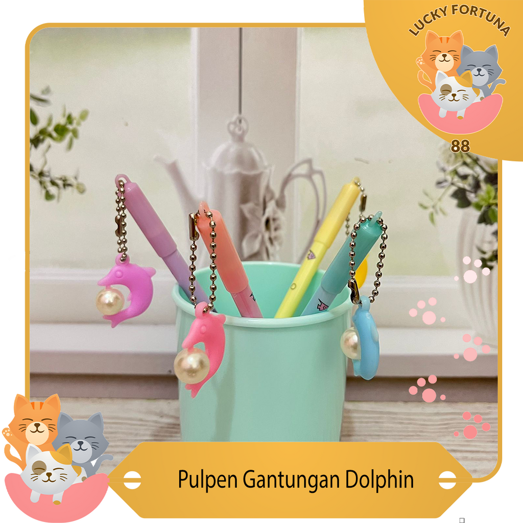 

Pulpen Gantungan Dolphin Pulpen dolphin lucu dengan gantungan Pulpen gantungan dolphin koleksi terbaru Pulpen dengan gantungan dolphin Pulpen tinta hitam Pulpen dengan pegangan nyamanPulpen berkualitas tinggi