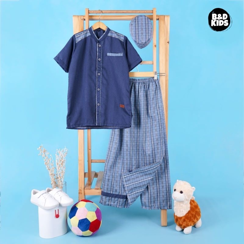 Koko Sarcel Malik Katun Madinah (3-12 tahun) | B&amp;D Kidswear Original