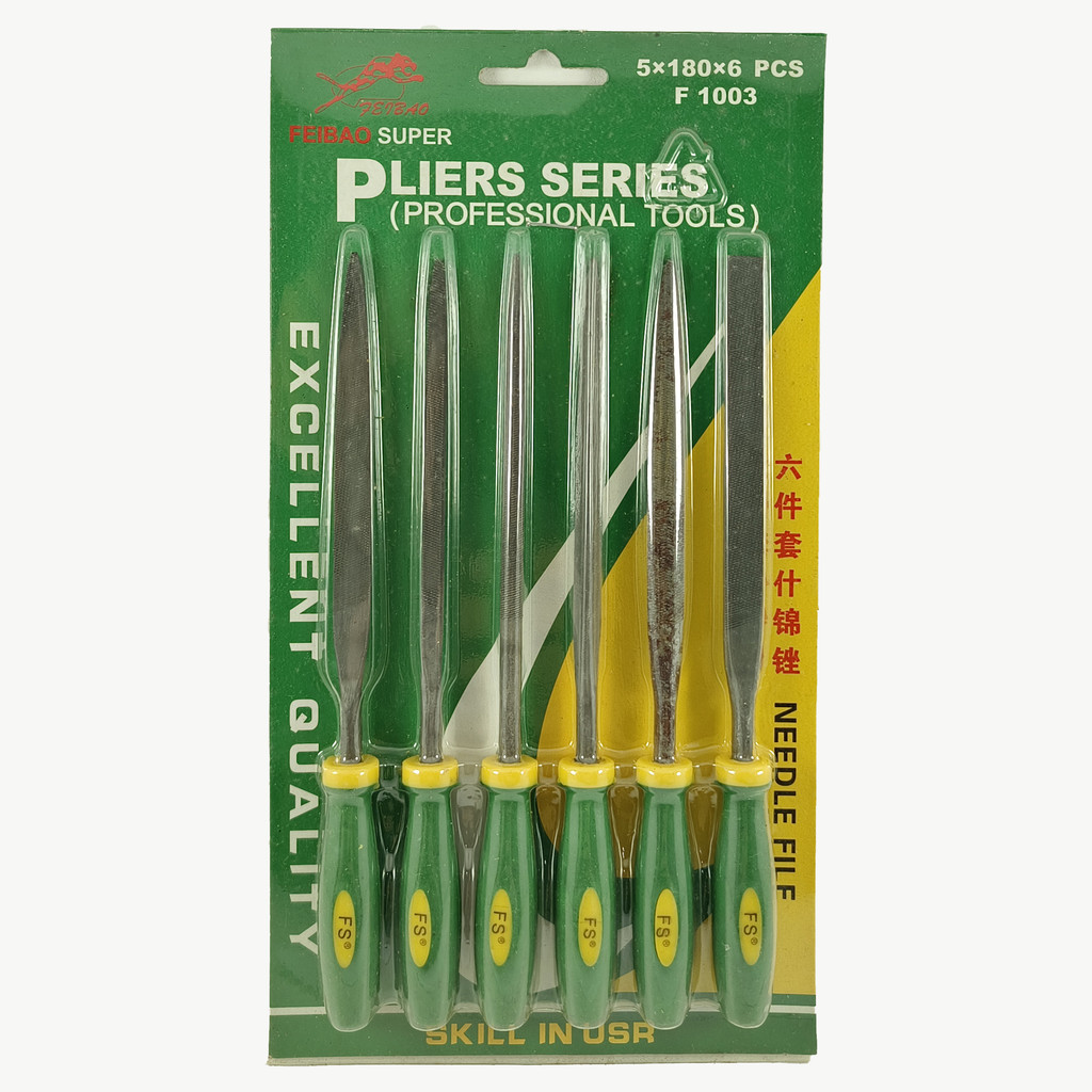 Kikir Besi 18cm Feibao F1003 6pcs