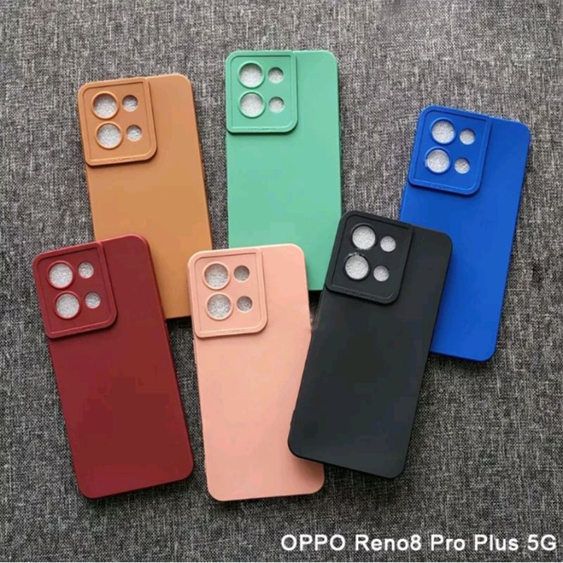 OPPO RENO 8 PRO Softcase case pro camera macaron bahan tebal di jammin sesui foto master soft case pro camera