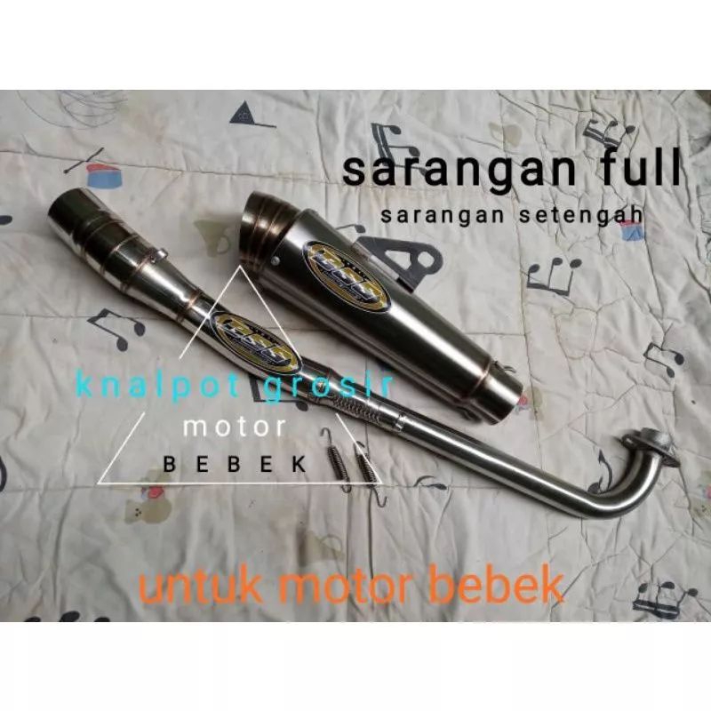 Knalpot BSS Keong Jupiter Z Vega R ZR Supra fit X Shogun C70 Astre Grand