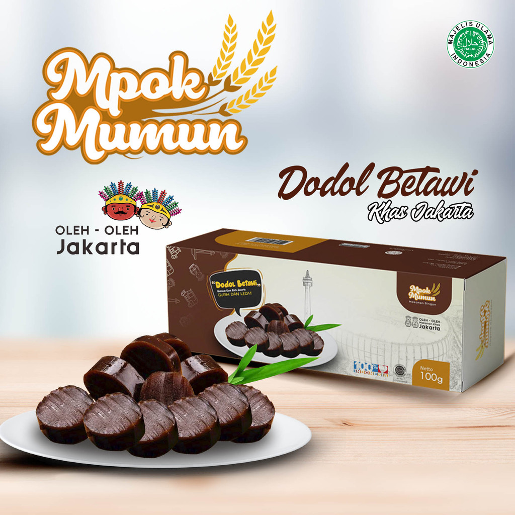 

Dodol Original khas betawi mpok mumun oleh oleh dari jakarta