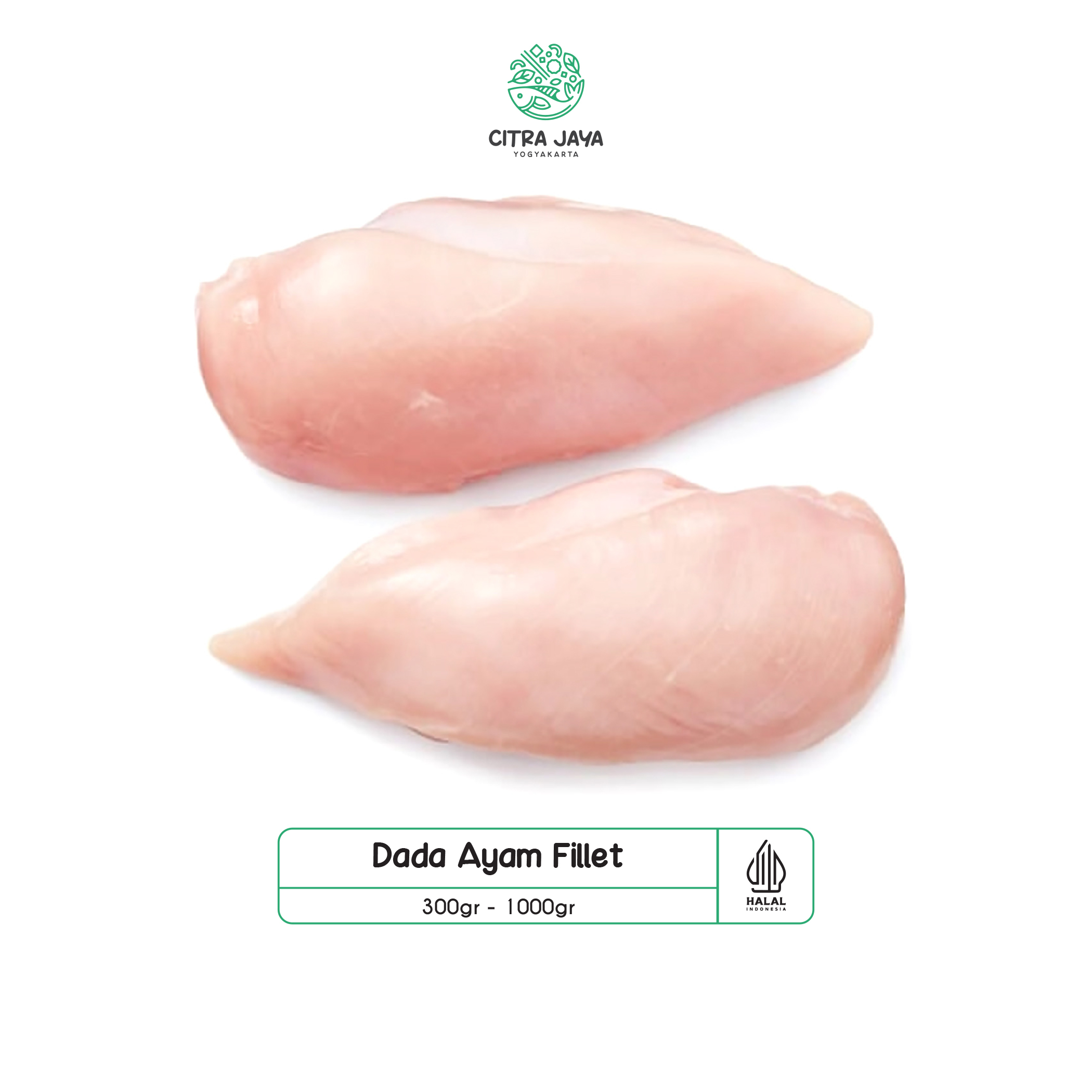 

Dada Ayam Fillet 1000g - Citra Jaya Yogyakarta