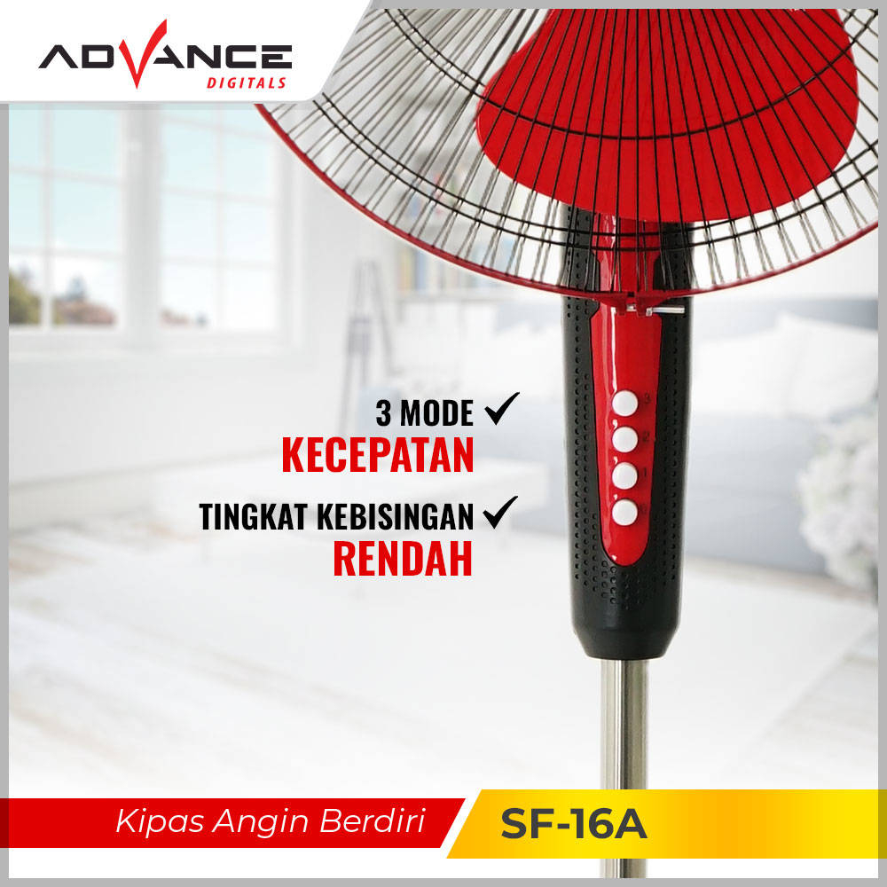 【Garansi 1 Tahun】Advance Kipas Angin 16 Inch SF-16A Kipas Angin Berdiri