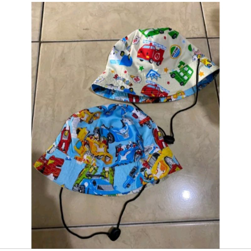 Topi bucket anak / topi anak cowok / topi anak cewek / topi bucket kids / topi anak / topi kids