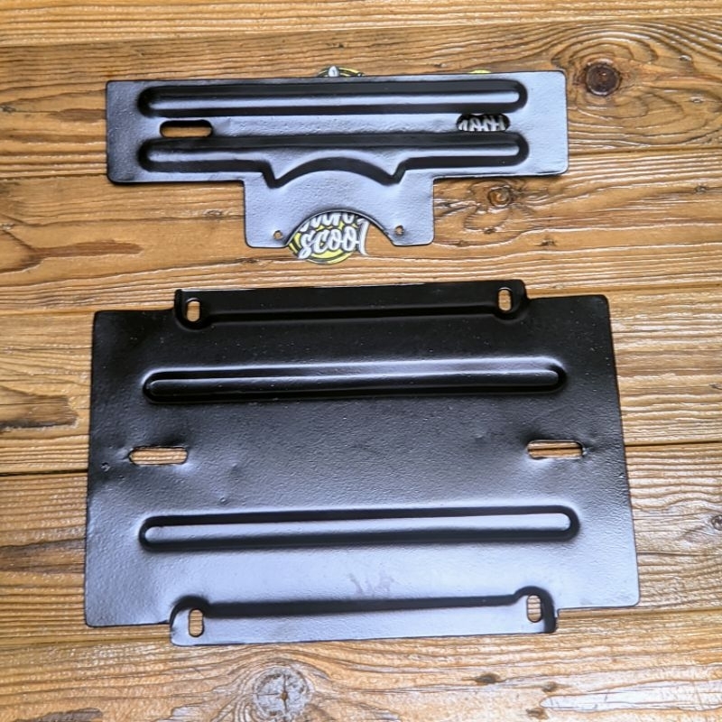 DUDUKAN PLAT NOMOR VESPA VBB SUPER SPRINT