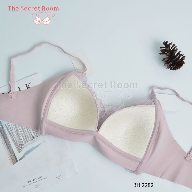TALLY BRA BH BABY SKIN 2282 I CUP B KECIL I BUSA TIPIS I TANPA KAWAT I KAIT 3 I SIZE M - XL