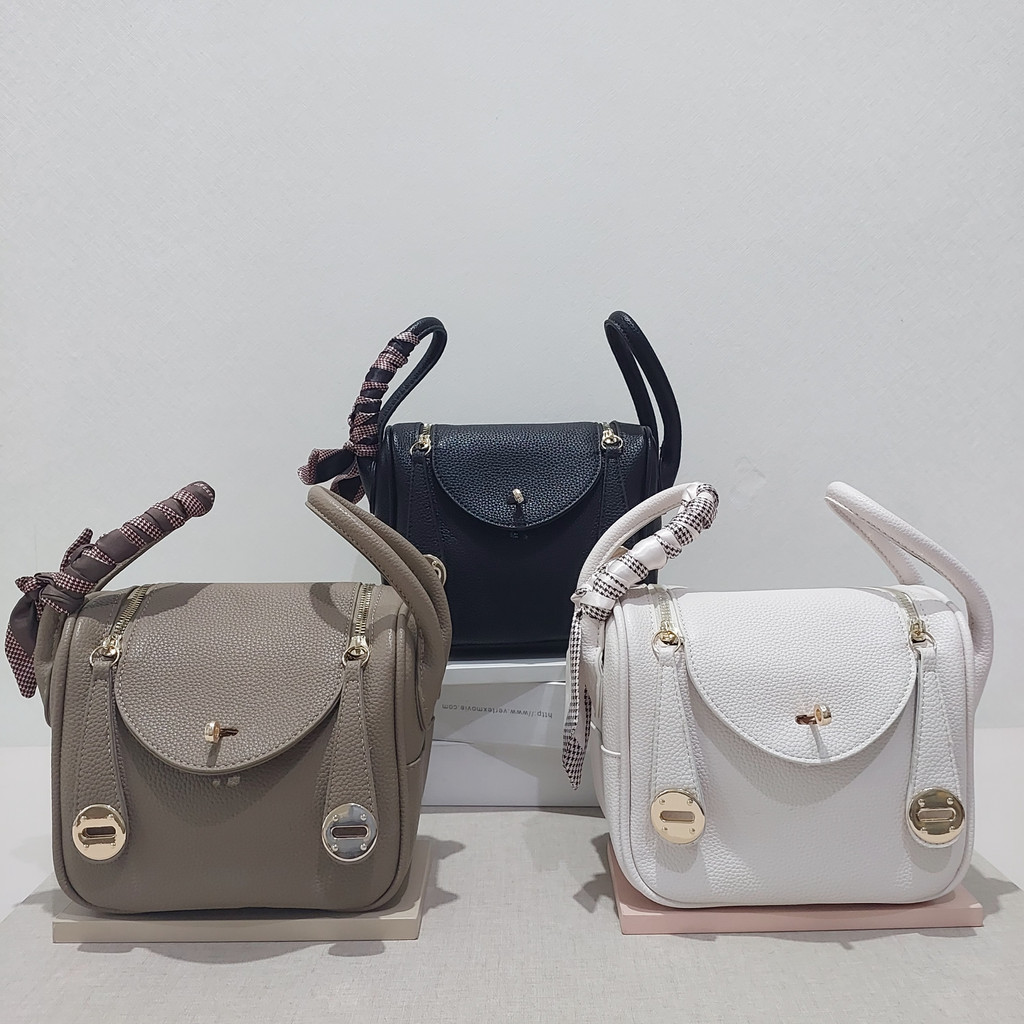 NAOMI - FREE TWILLY Premium Linsy Spring Bag size 20 Import - Tas Premium - Tas Fashion Wanita - Shoulder Bag Wanita - Naomi Bag - Tas Naomi - Tas berkualitas - tas premium - tas - bag - tas wanita - tas warna pastel - soft colour